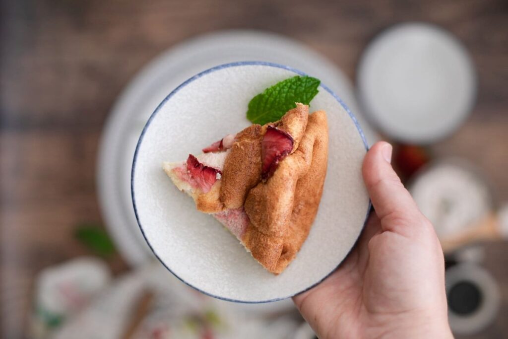 Strawberry Chiffon Cake